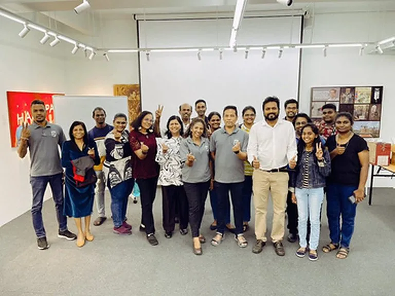 Participants of the 2023 B40 entrepreneur course
